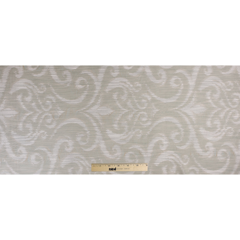 Spa Blue Damask Polyester Woven Full