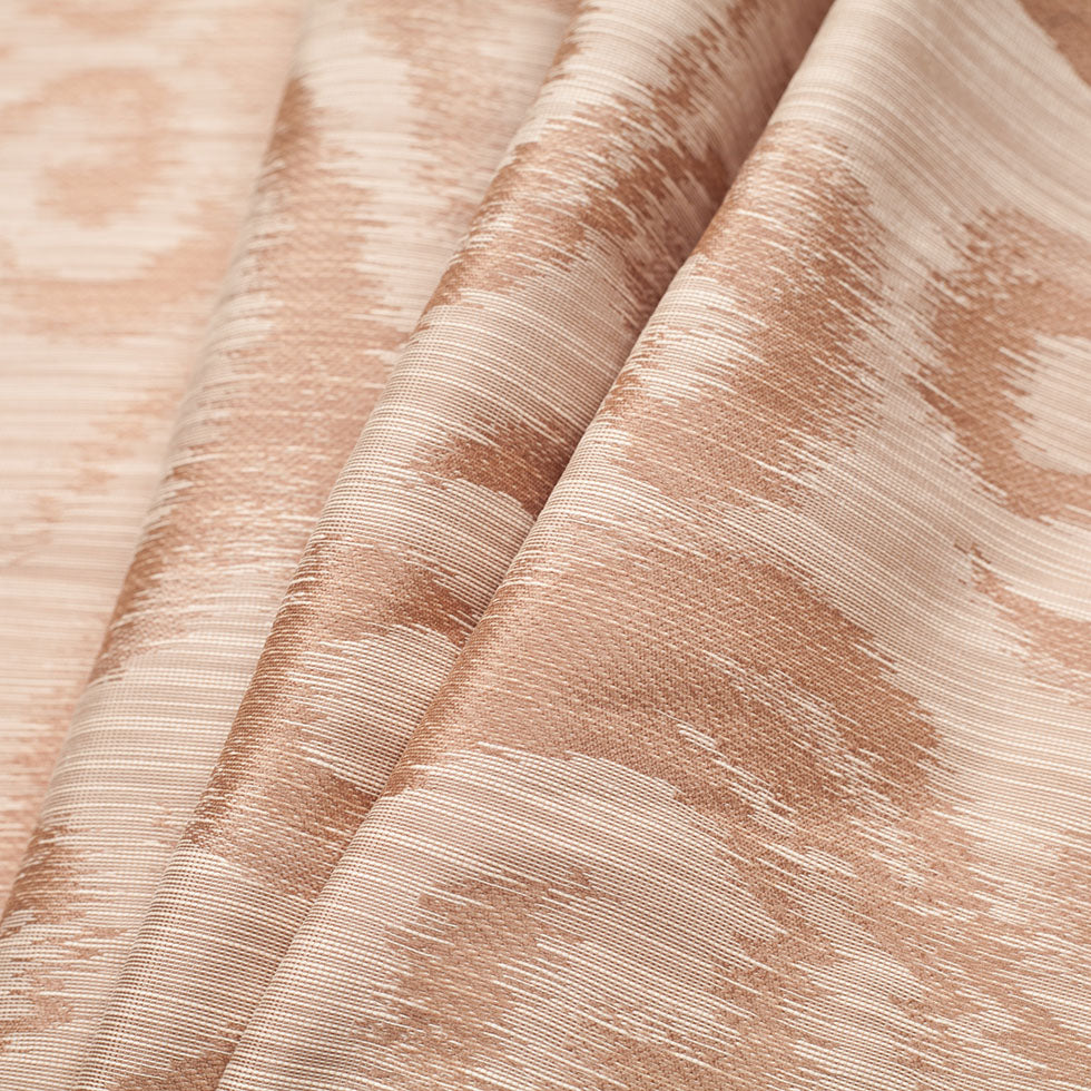 Beige Damask Polyester Woven Folded