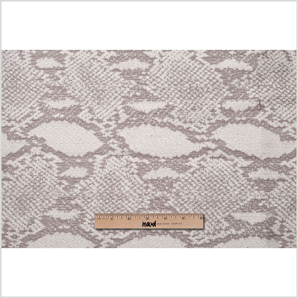 Turkish Taupe Python Printed Polyester Woven - Full