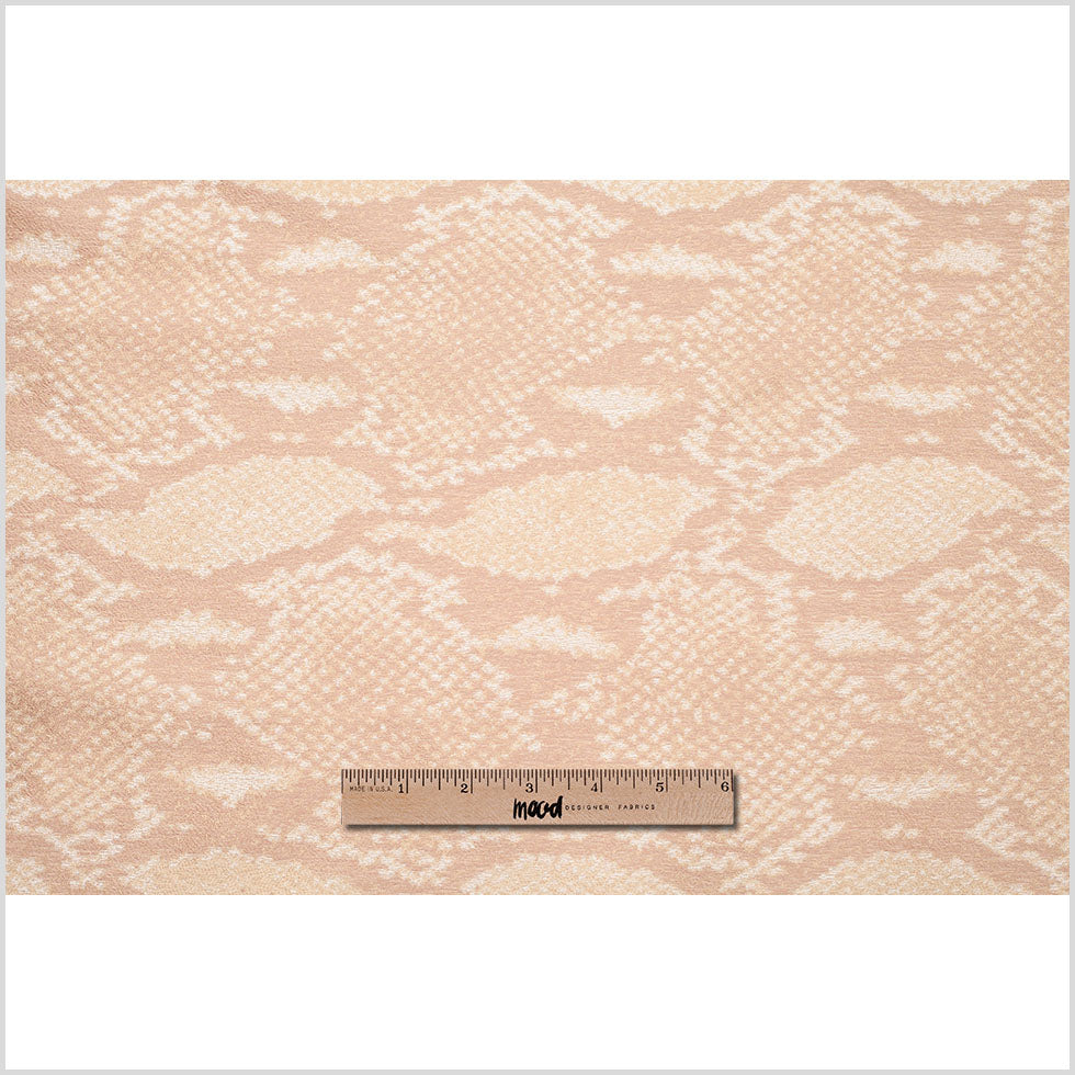 Gold Python Printed Polyester Woven Full
