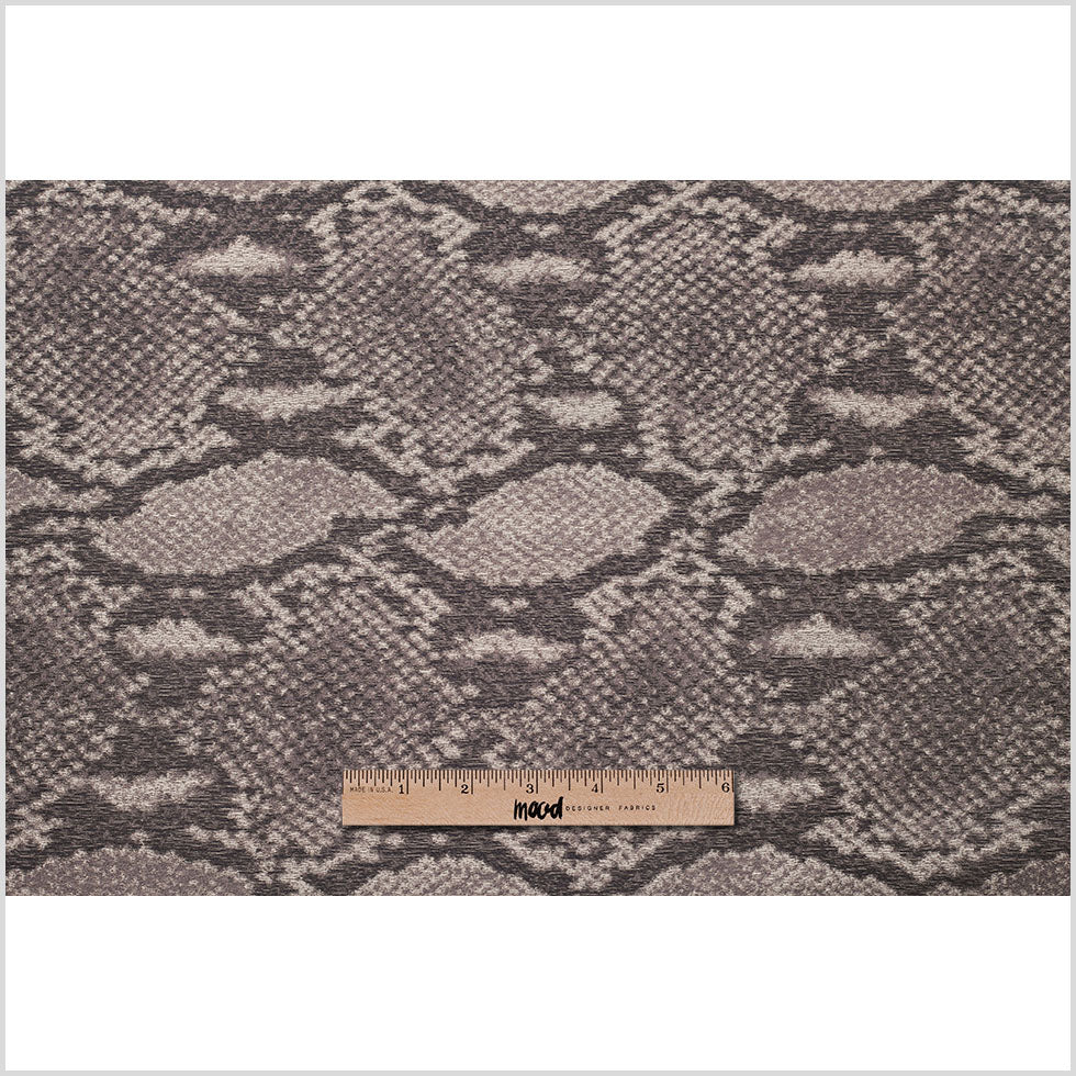Turkish Chrome Python Printed Polyester Woven - Full