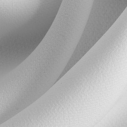White Polyester Crepe Detail