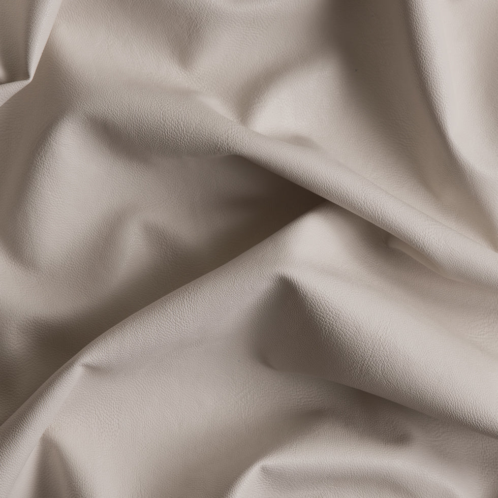 Ivory Fashion-Weight Faux Leather