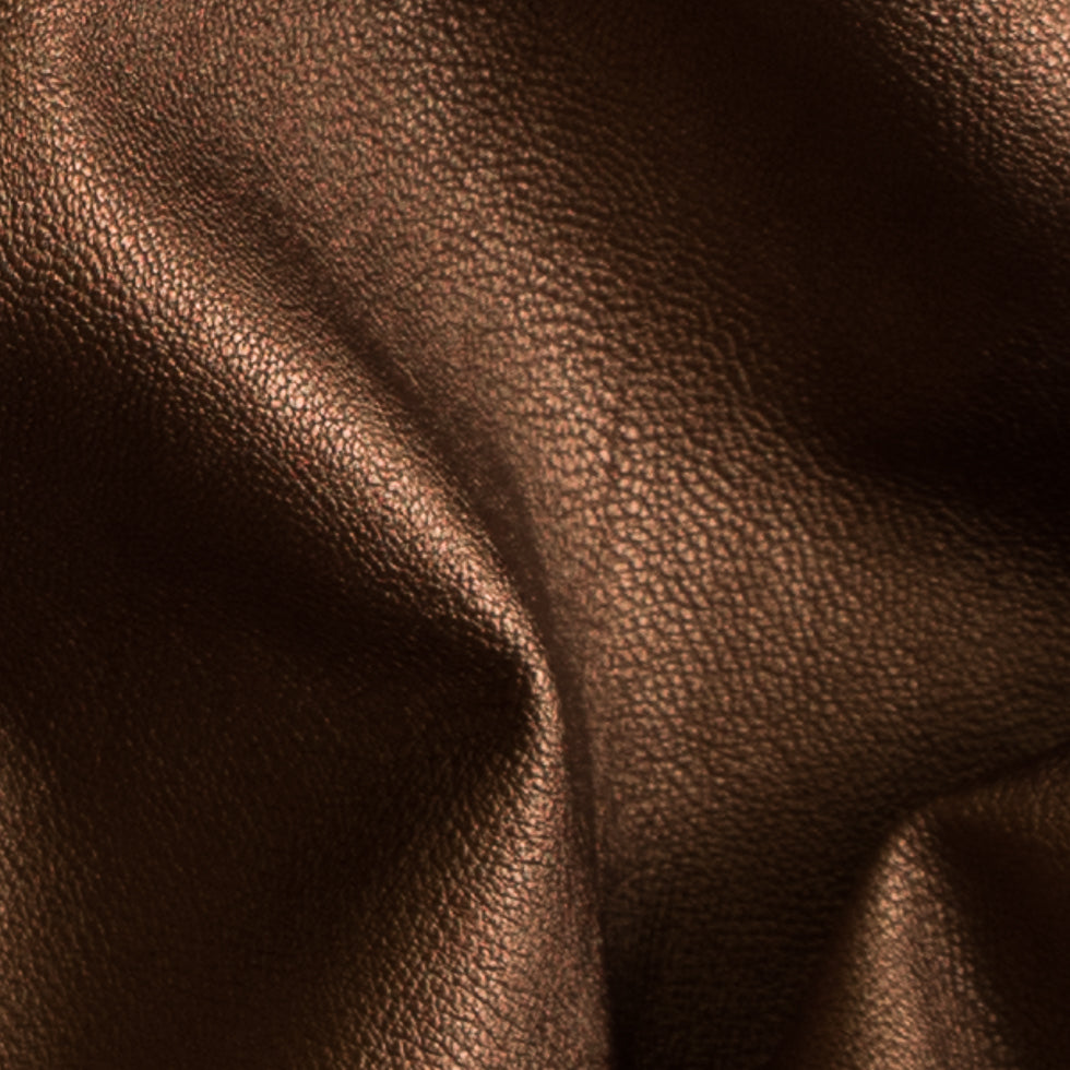 Copper Fashion-Weight Faux Leather Full