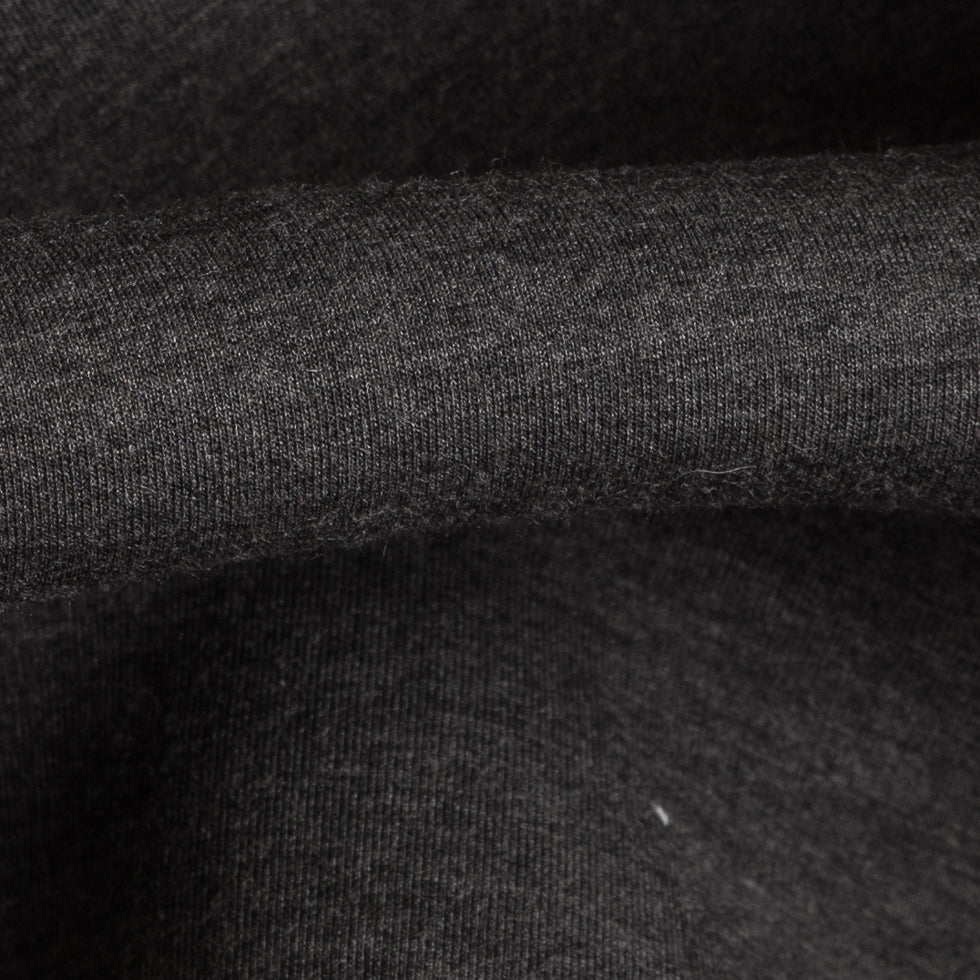 Black/Gray Jersey Backed Neoprene/Scuba Knit - Full
