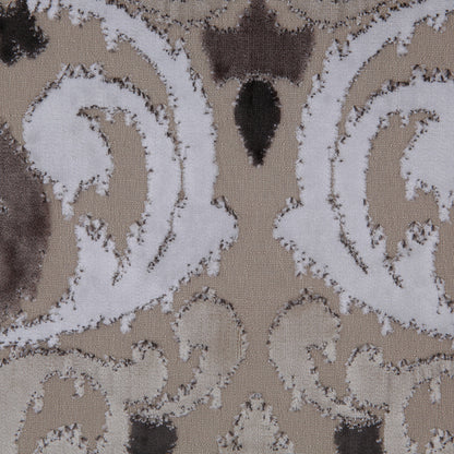 Shadow Swirls Cut Polyester Blended Velvet Detail