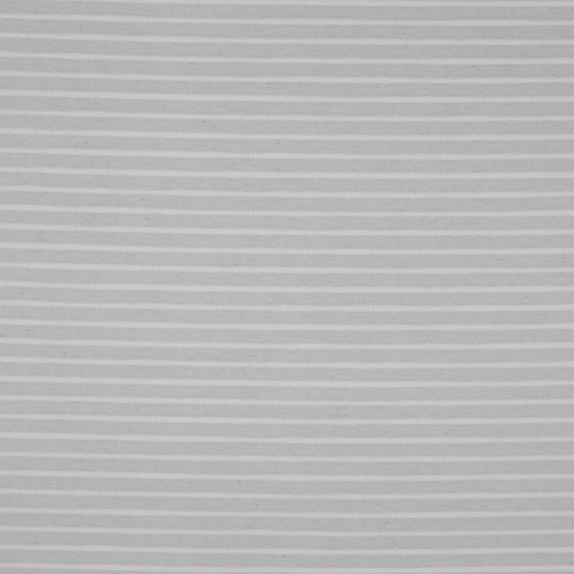Spanish Light Natural Striped Polyester Blended Woven