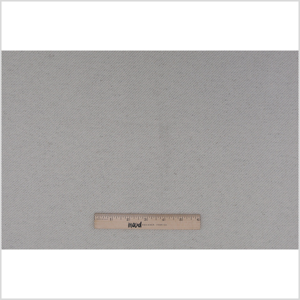 Spanish Light Gray Raised Polyester Blended Twill Full