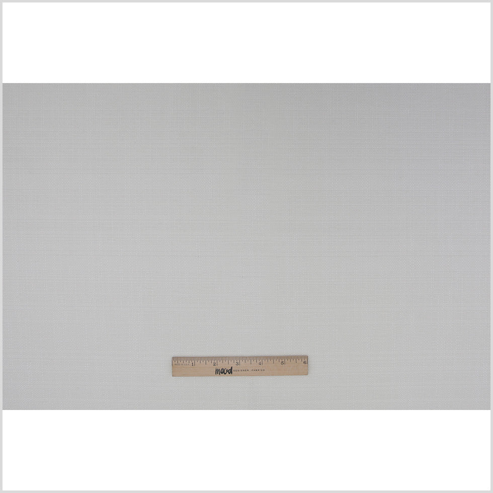 Spanish White Textured Polyester Blended Woven Full