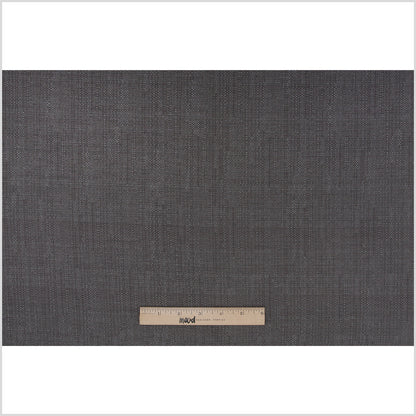 Spanish Charcoal Textured Polyester Blended Woven - Full