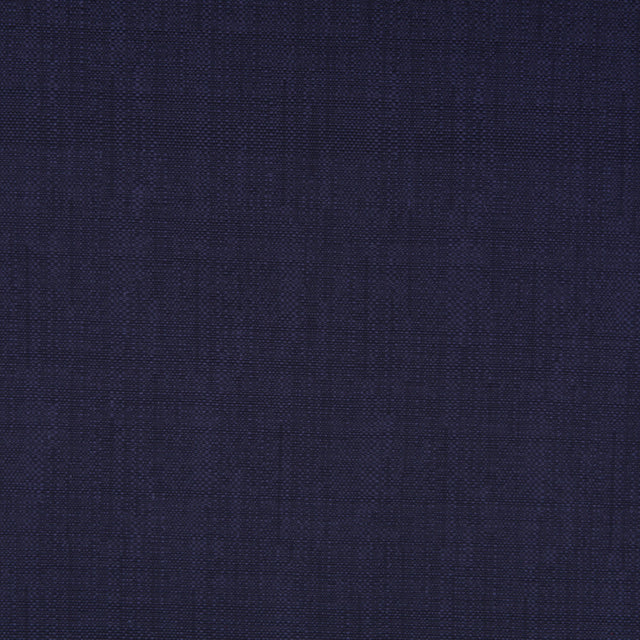 Spanish Navy Textured Polyester Blended Woven