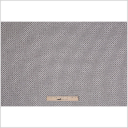Chrome Novelty Basketweave Upholstery Fabric - Full