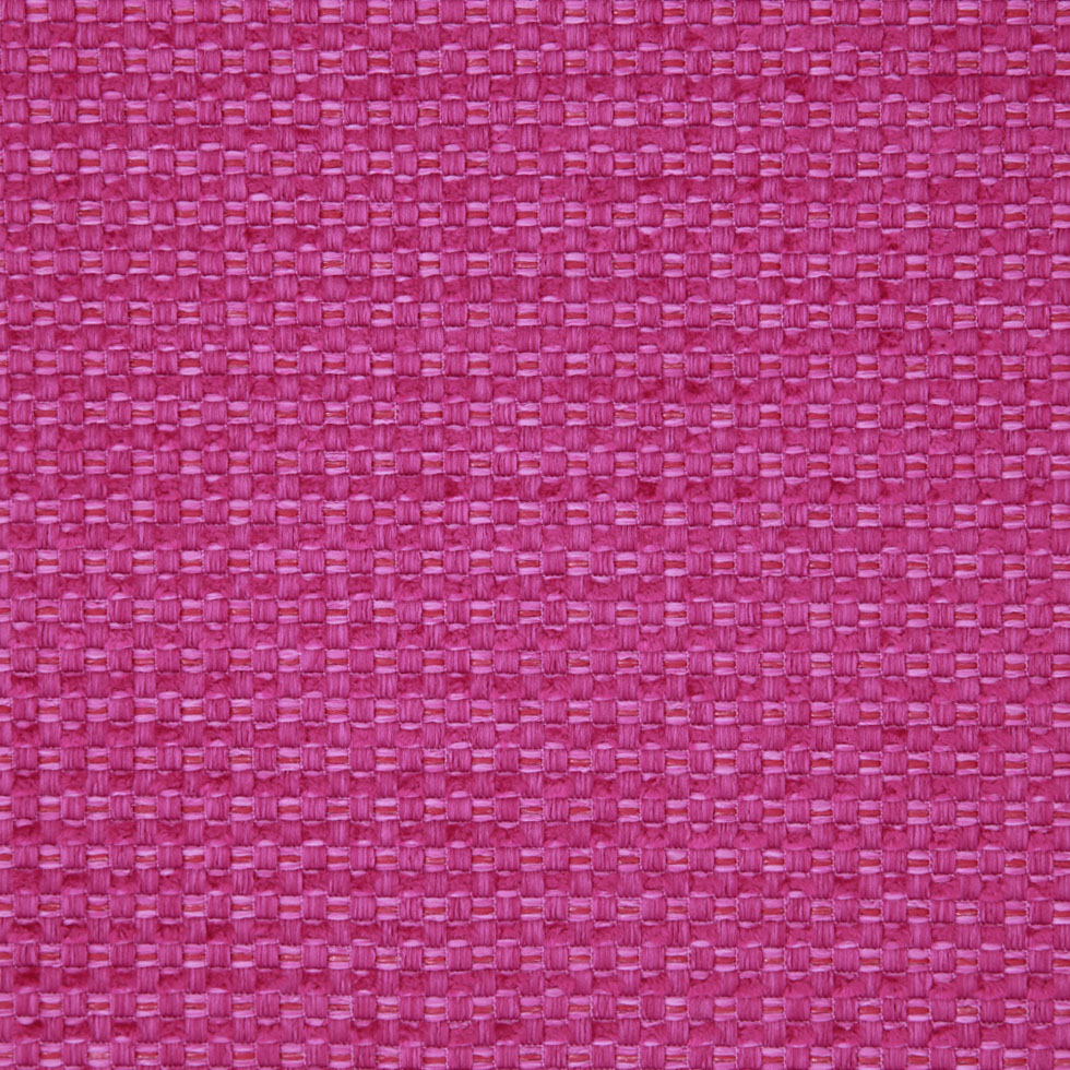 Hot Pink Novelty Basketweave Upholstery Fabric Detail