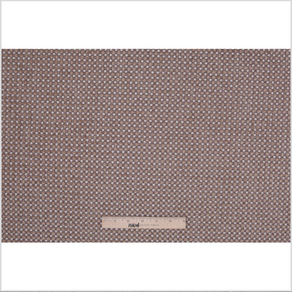 Brown Novelty Basketweave Upholstery Fabric - Full