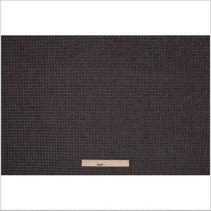 Dark Gray Novelty Basketweave Upholstery Fabric Full