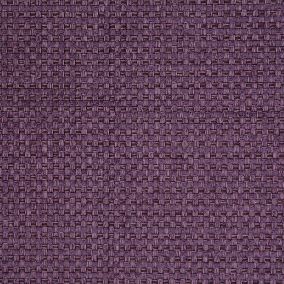 Violet Novelty Basketweave Upholstery Fabric Detail