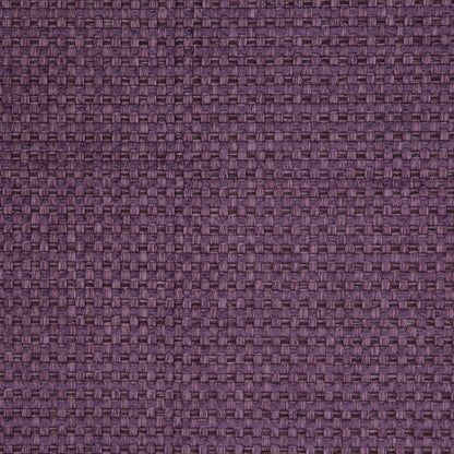 Violet Novelty Basketweave Upholstery Fabric Detail
