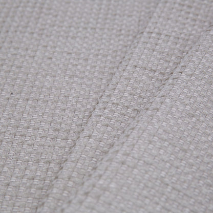 Bisque Novelty Basketweave Upholstery Fabric - Folded