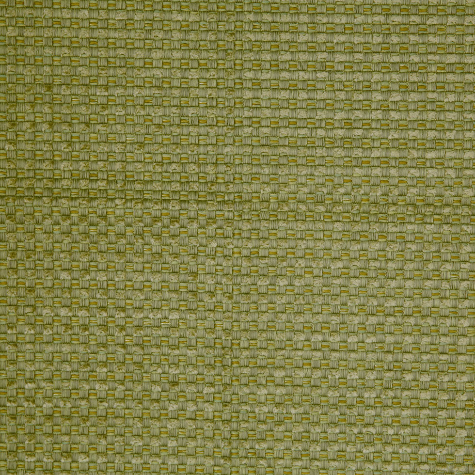 Avocado Novelty Basketweave Upholstery Fabric - Detail