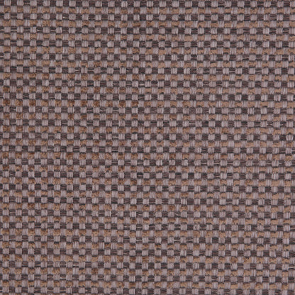 Chocolate Novelty Basketweave Upholstery Fabric Detail