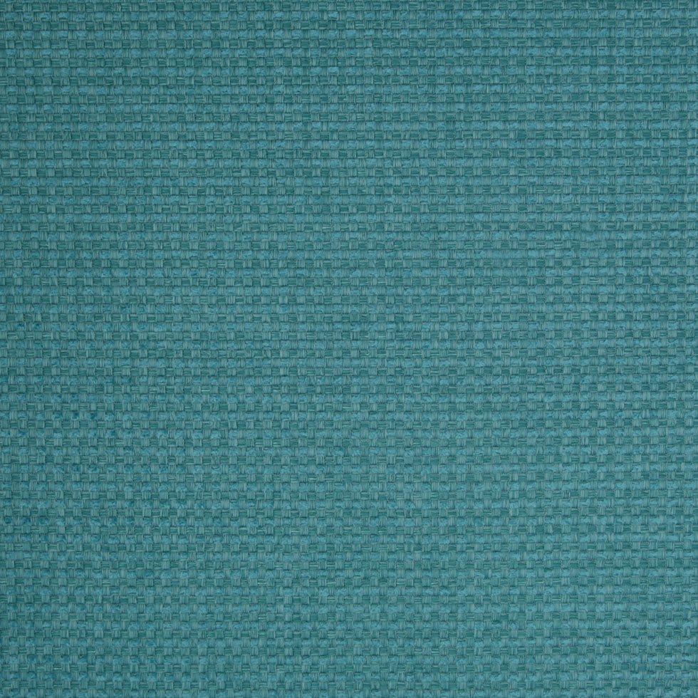 Turquoise Novelty Basketweave Upholstery Fabric