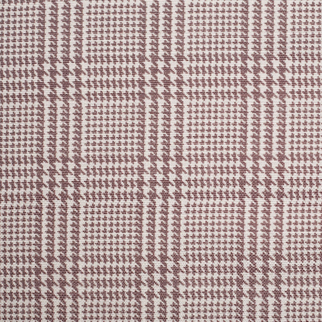 Spanish Mocha Houndstooth Poly-Cotton Woven