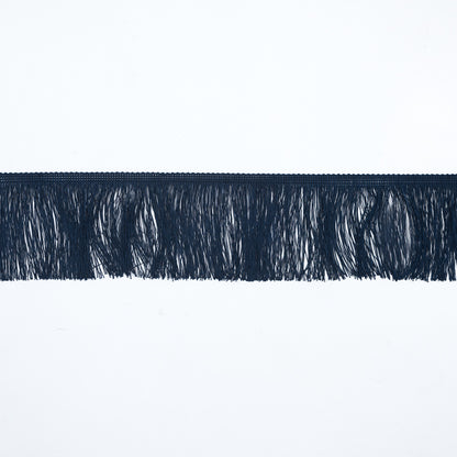 Dark Navy European Chainette Fringe - 4