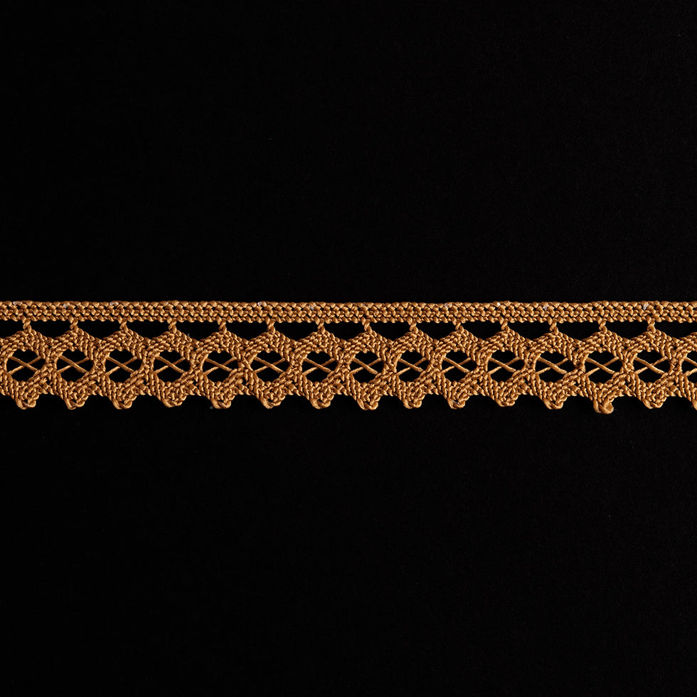Gold European Crochet Trim - 0.75