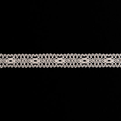 0.5" European Off-White Cotton Lace Trimming