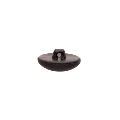Italian Black Nylon Shank Back Button - 32L/20mm Detail
