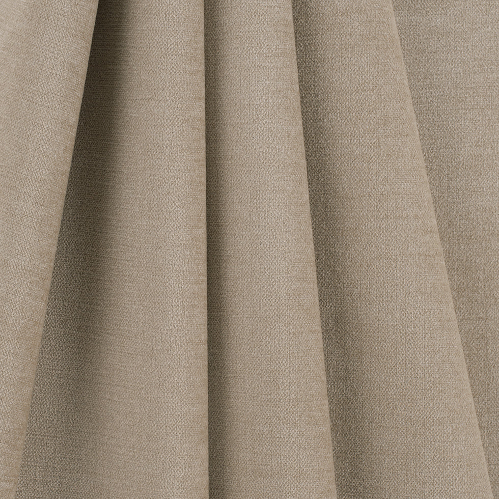 Bisque Polyester Blended Chenille Folded