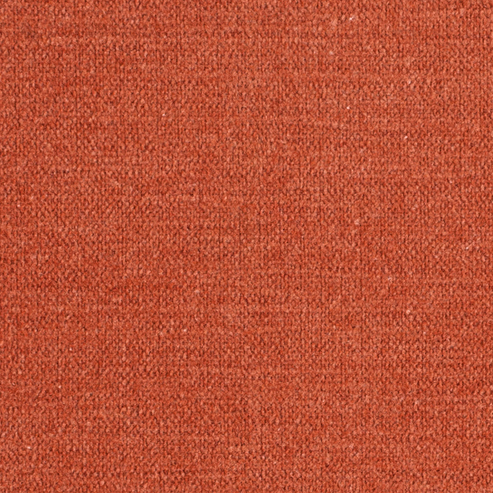 Persimmon Polyester Blended Chenille Detail