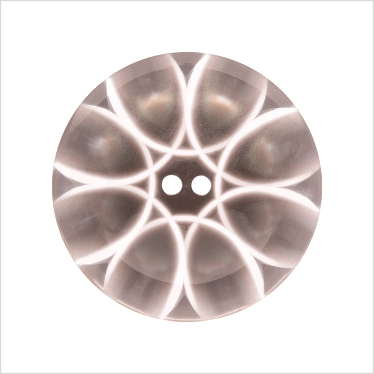 template--25130090922057__main-Italian Gray Semi-Clear Plastic Button - 44L/28mm