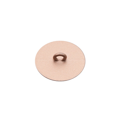 Italian Rose Gold Zamac Shank Back Button - 36L/23mm - Detail