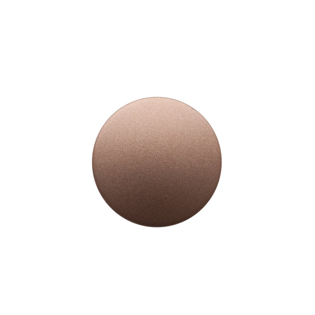 Italian Rose Gold Zamac Shank Back Button - 36L/23mm