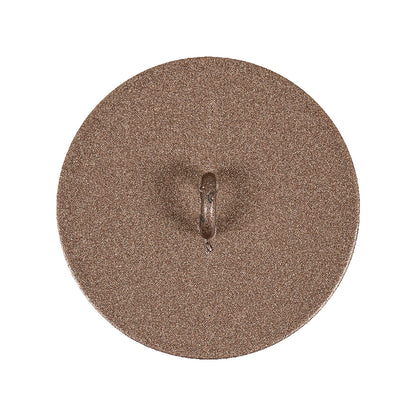Italian Rose Gold Zamac Shank Back Button - 44L/28mm Detail