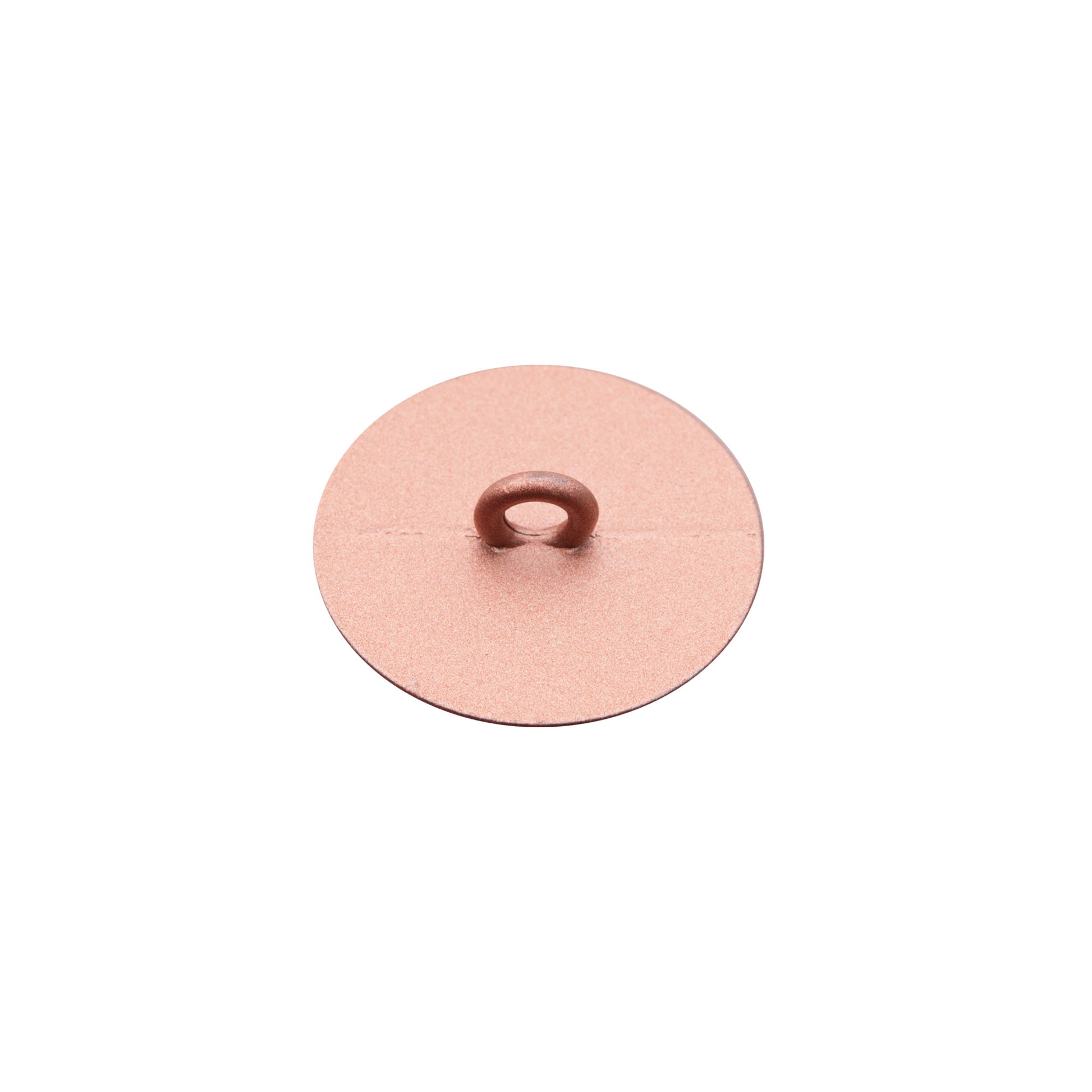 Italian Copper Zamac Shank Back Button - 36L/23mm - Detail