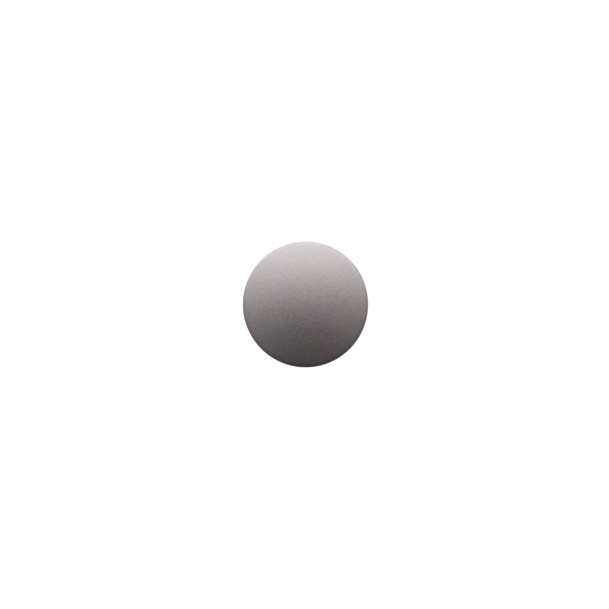 Italian Silver Zamac Shank Back Button - 18L/11.5mm