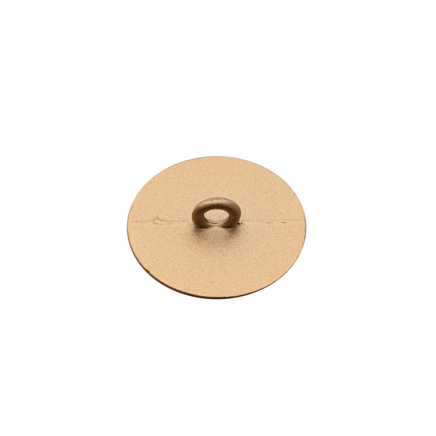Italian Gold Zamac Shank Back Button - 36L/23mm Detail