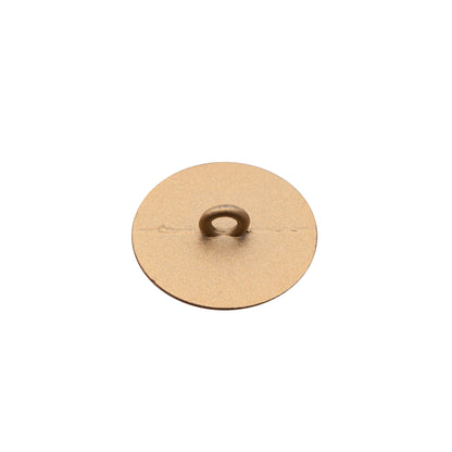 Italian Gold Zamac Shank Back Button - 36L/23mm Detail