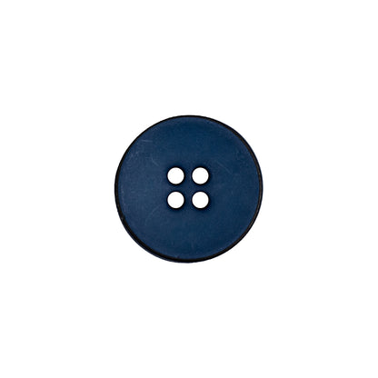 Italian Navy 4-Hole Plastic Button - 24L/15mm