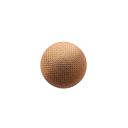Italian Gold Textured Shank Back Button - 32L/20mm