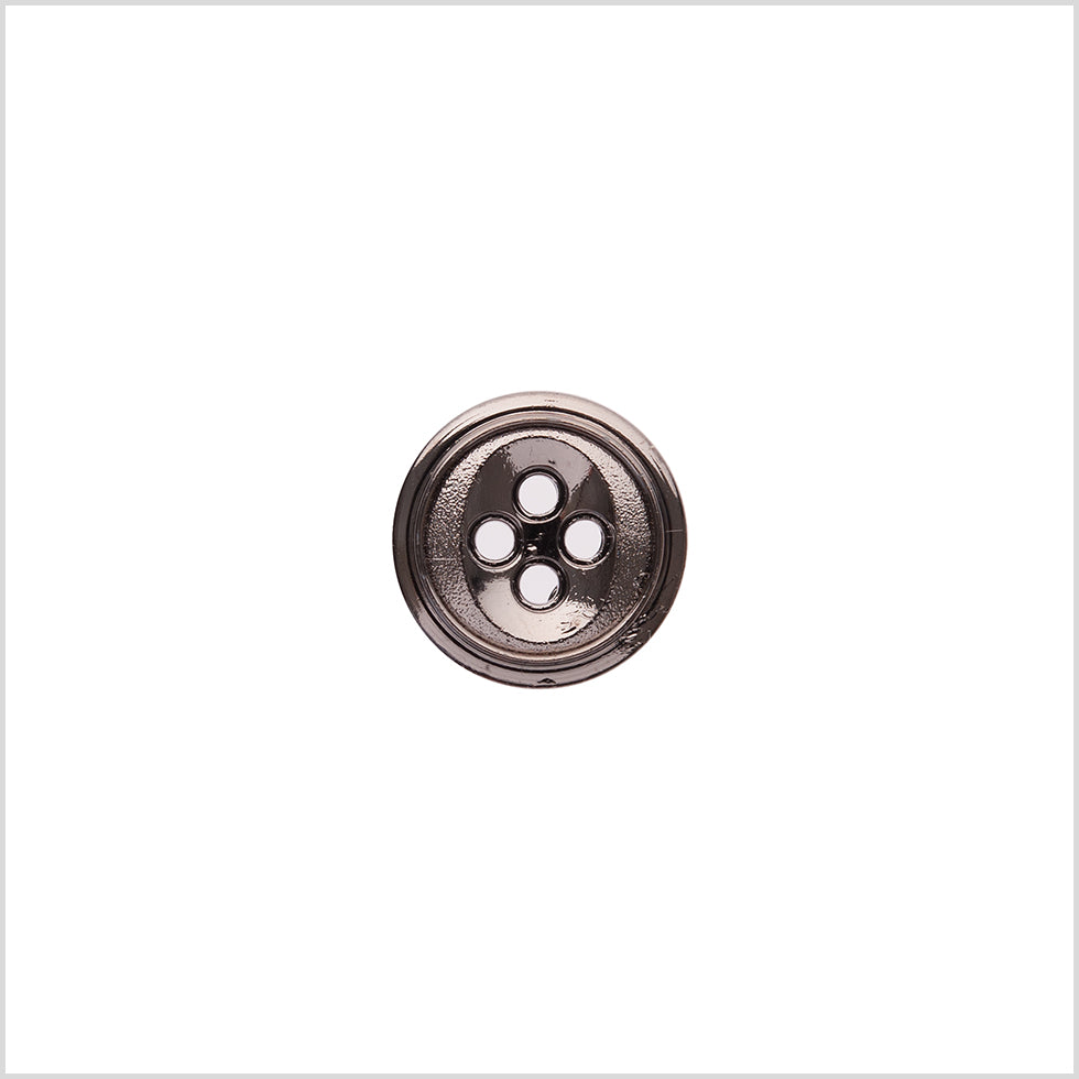 Charcoal Luminous 4-Hole Button - 24L/15mm