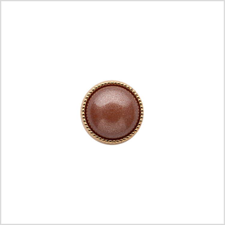 template--25130090922057__main-Italian Brown/Gold Shank Back Button - 16L/10mm