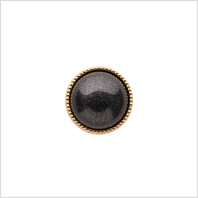 template--26688905969737__main-Italian Charcoal/Gold Shank Back Button - 18L/11.5mm
