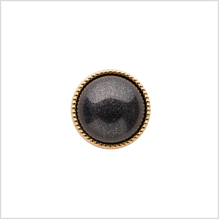 template--26688905969737__main-Italian Charcoal/Gold Shank Back Button - 20l/12mm