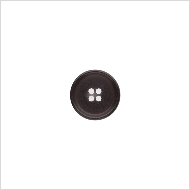 template--25130090922057__main-Italian Matte Black Rimmed 4-Hole Button - 24L/15mm