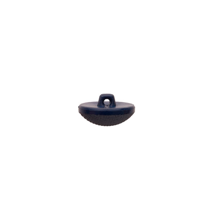 Italian Navy Textured Shank Back Button - 24L/15mm - Detail