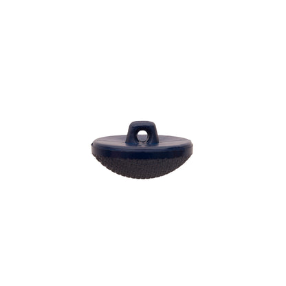 Italian Navy Textured Shank Back Button - 32L/20mm - Detail