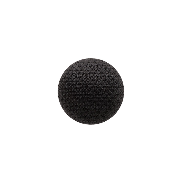 template--25130090922057__main-Italian Black Textured Shank Back Button - 32L/20mm